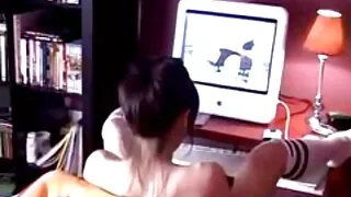 Se rossa redhead mokytojas fucks ant stalo su studentų
